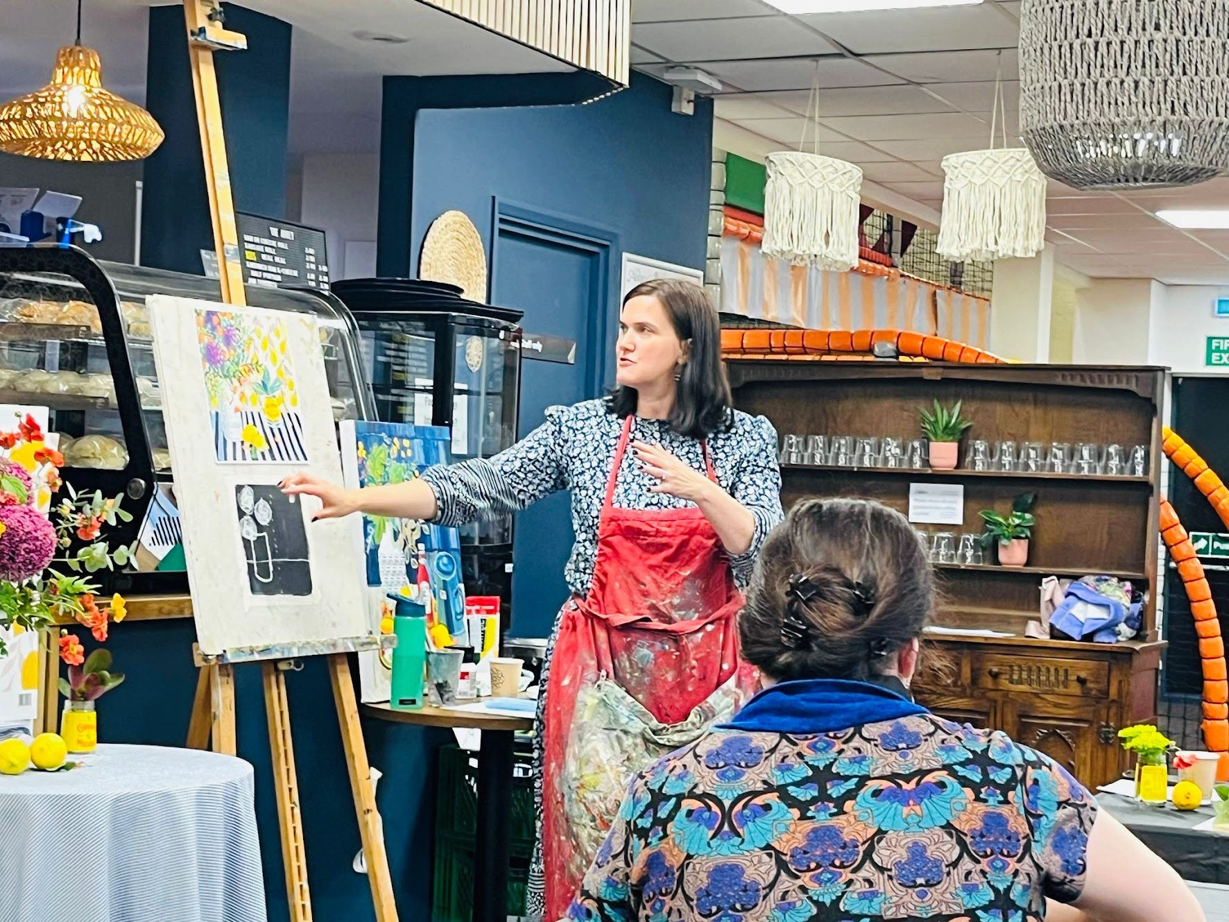 An art workshop in Kingston Pantry