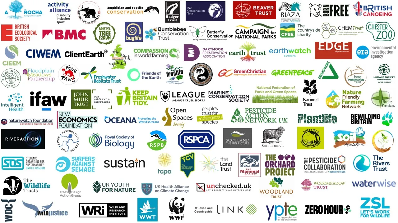 More than 80 charities are supporting this campaign in England