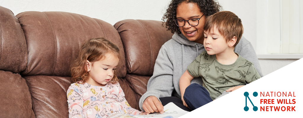Women with her children