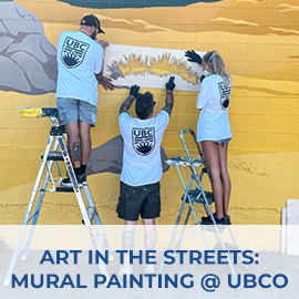 Art in the Streets: Mural Painting @ UBCO