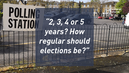 2, 3, 4, or 5 years? How regular should elections be?