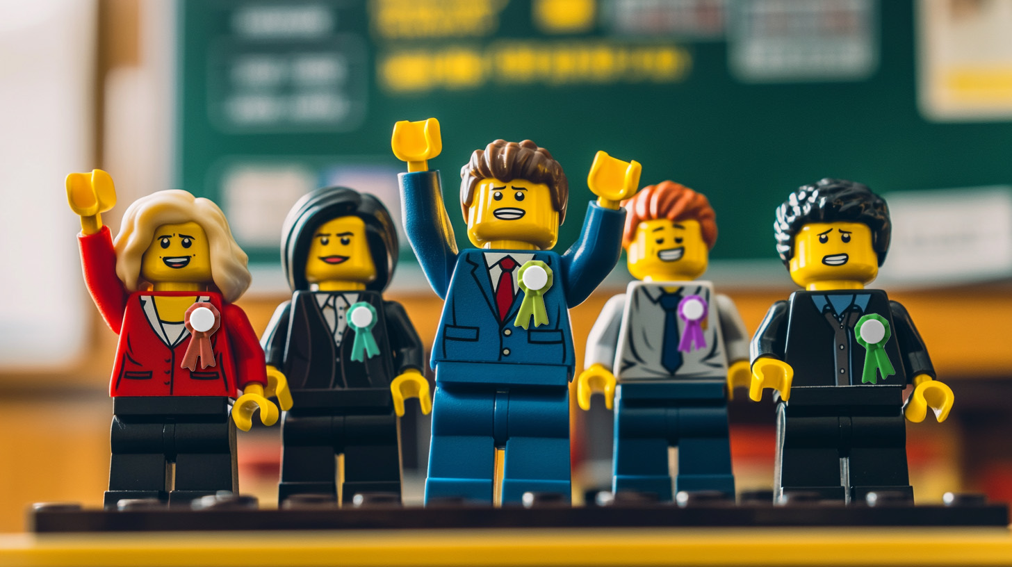 Five logo mayoral candidates