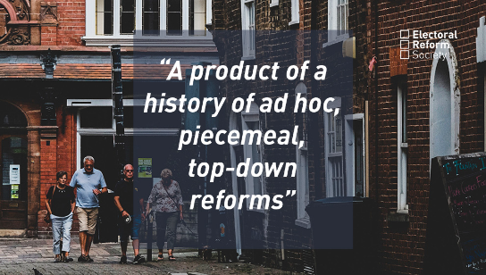 A product of a history of ad hoc piecemeal top-down reforms