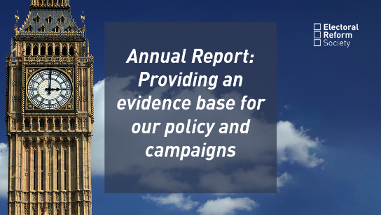 Providing an evidence base for our policy and campaigns