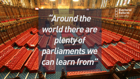 Arounf the world, there are plenty of parliaments we coudl learn from