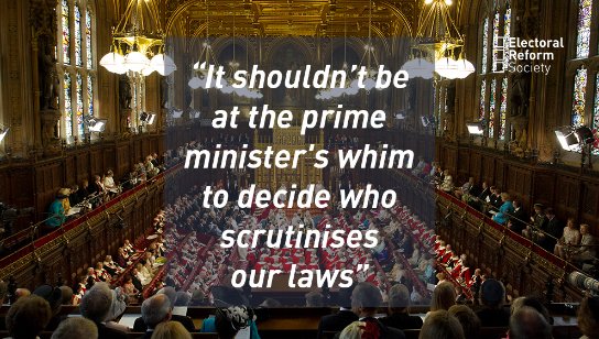 It shouldnt be at the prime ministers whim to decide who scrutinises our laws