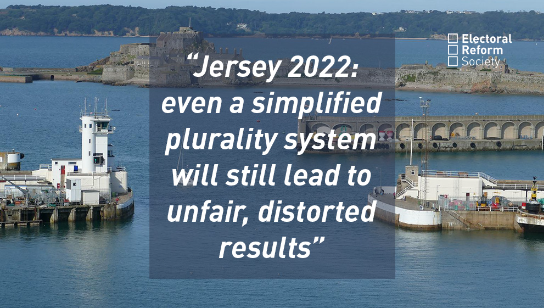 Jersey 2022 even a simplified plurality system will still lead to unfair distorted results
