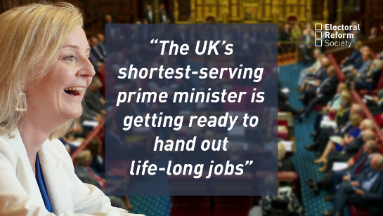 The UKs shortest serving prime minister is getting ready to hand out life long jobs