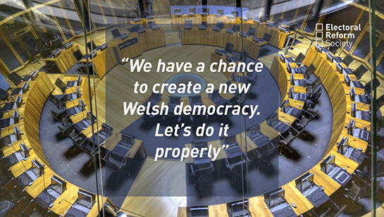 "We have a chance to create a new Welsh democracy. Let's do it properly"