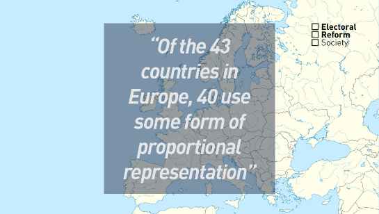  Which countries in europe use PR