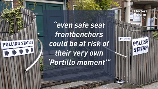 "Even safe seat crossbenchers could be at risk of their very own Portillo moment"