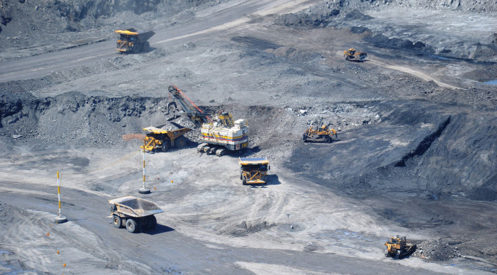 Coal mining in Cerrejón