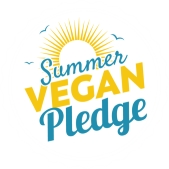 Summer Vegan Pledge logo