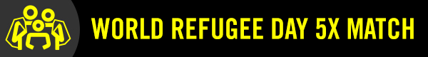 WORLD REFUGEE DAY 5X MATCH
