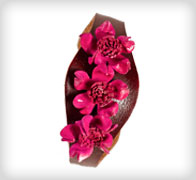 FLORAL LEATHER CUFF