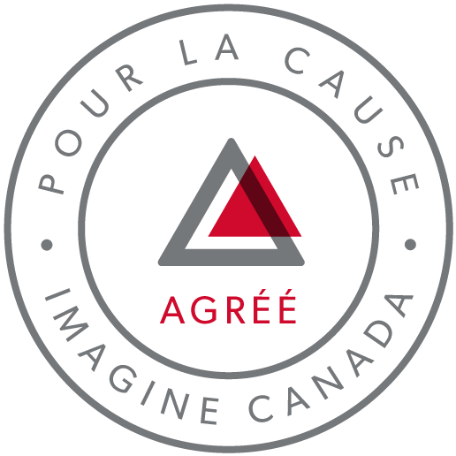 Imagine Canada accredited logo