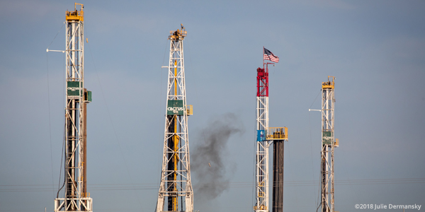 Four drilling rigs in Texas