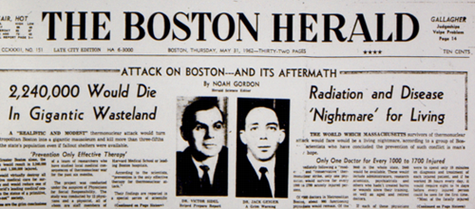 1962 Boston Herald article