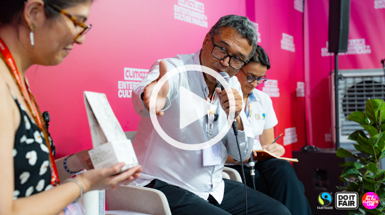 Renato Theodoro during the talk