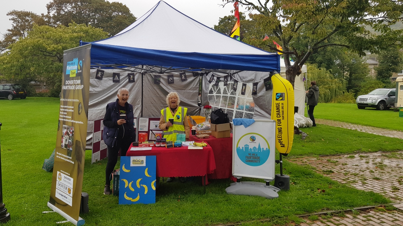 Dover District members at their Stall at the Urban Fete in September