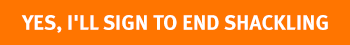 Yes, I'll Sign to End Shackling