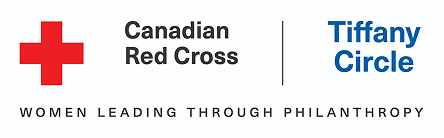 Logo of Canadian Red Cross and Tiffany Circle