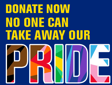 Donate Now! No one can take away our pride.