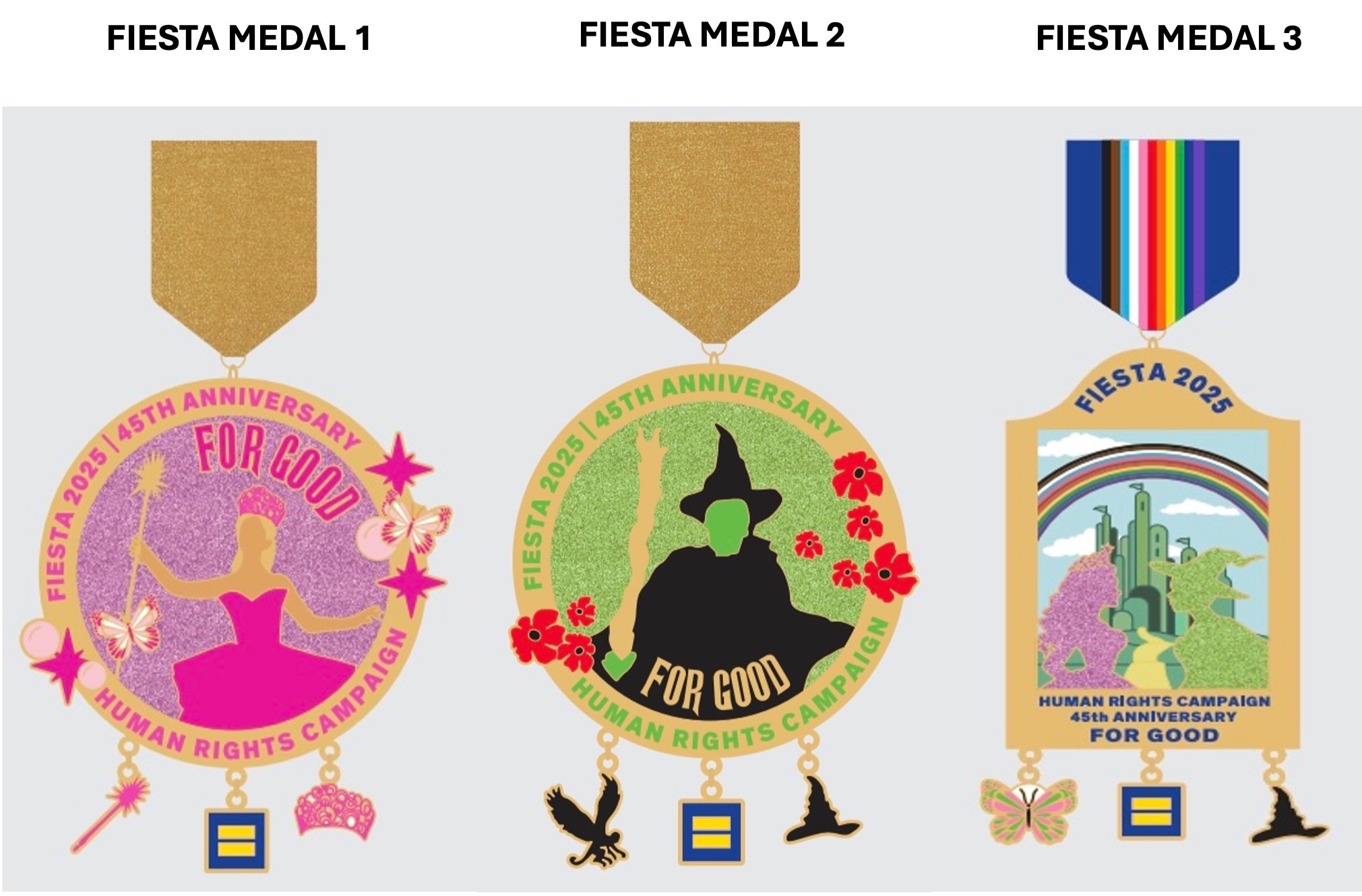 HRC San Antonio Fiesta Medals 2025