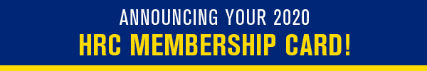 Help Choose HRC's 2020 Membership Card