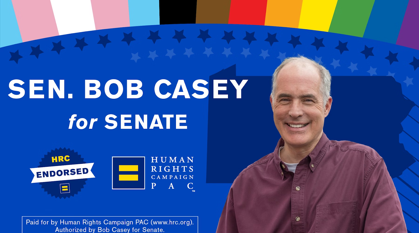 HRC endorses Sen. Bob Casey