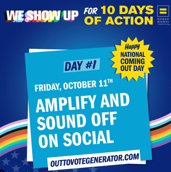 10 Days of Action!Amplify and Sound Off On Socialouttovotegenerator.com