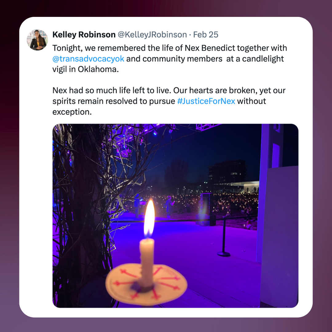 Kelley Robinson on X