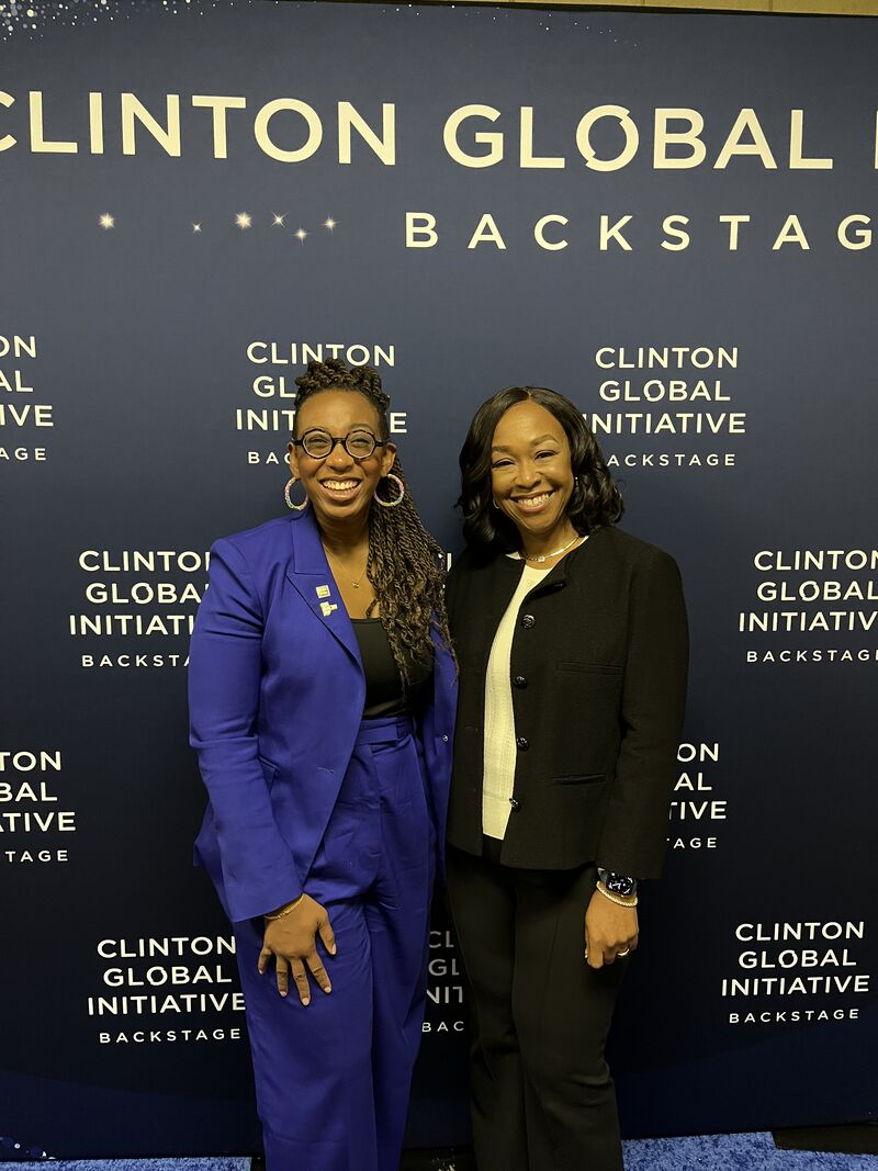 HRC President Kelley Robinson and Shonda Rhimes