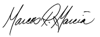 Marcos Garcia Signature