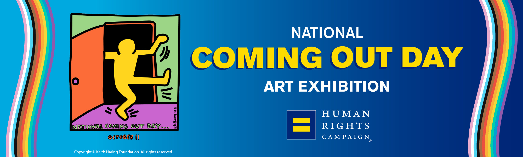 National Coming Out Day Art Exhibition