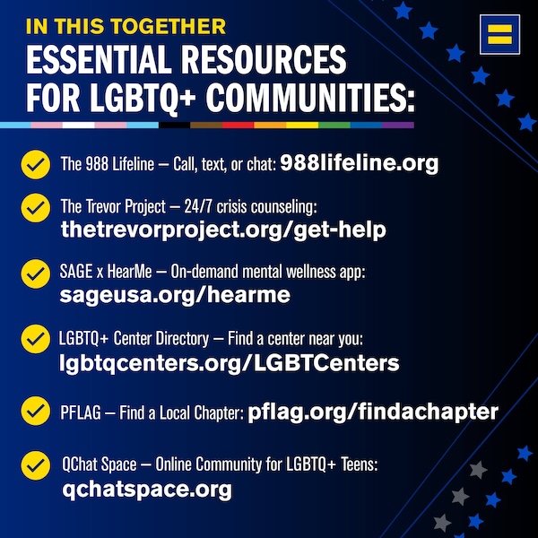 Essential Resources for LGBTQ+ communities