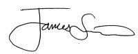 James signature