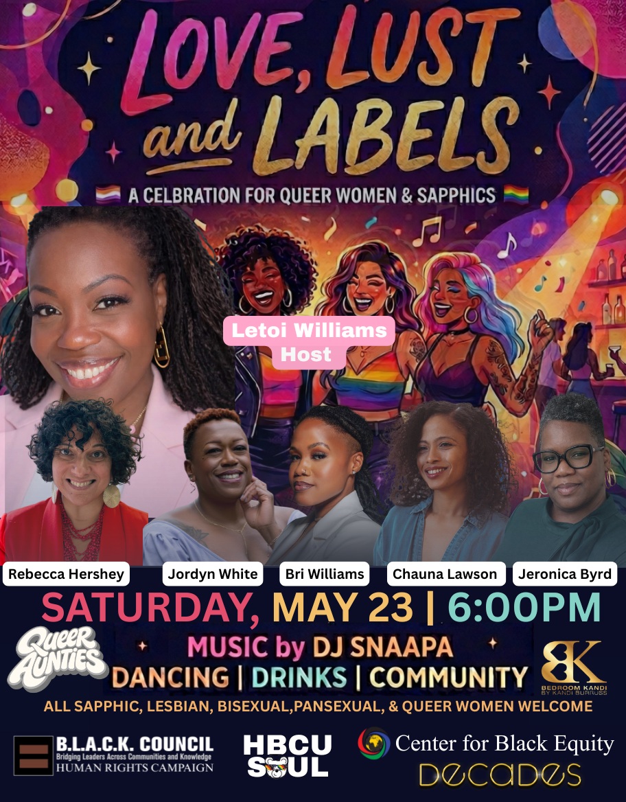 Love Lust and Labels Saturday, May 23, 6 PM