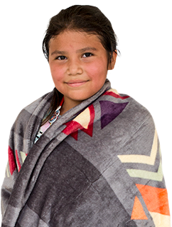 St labre indian online school blanket