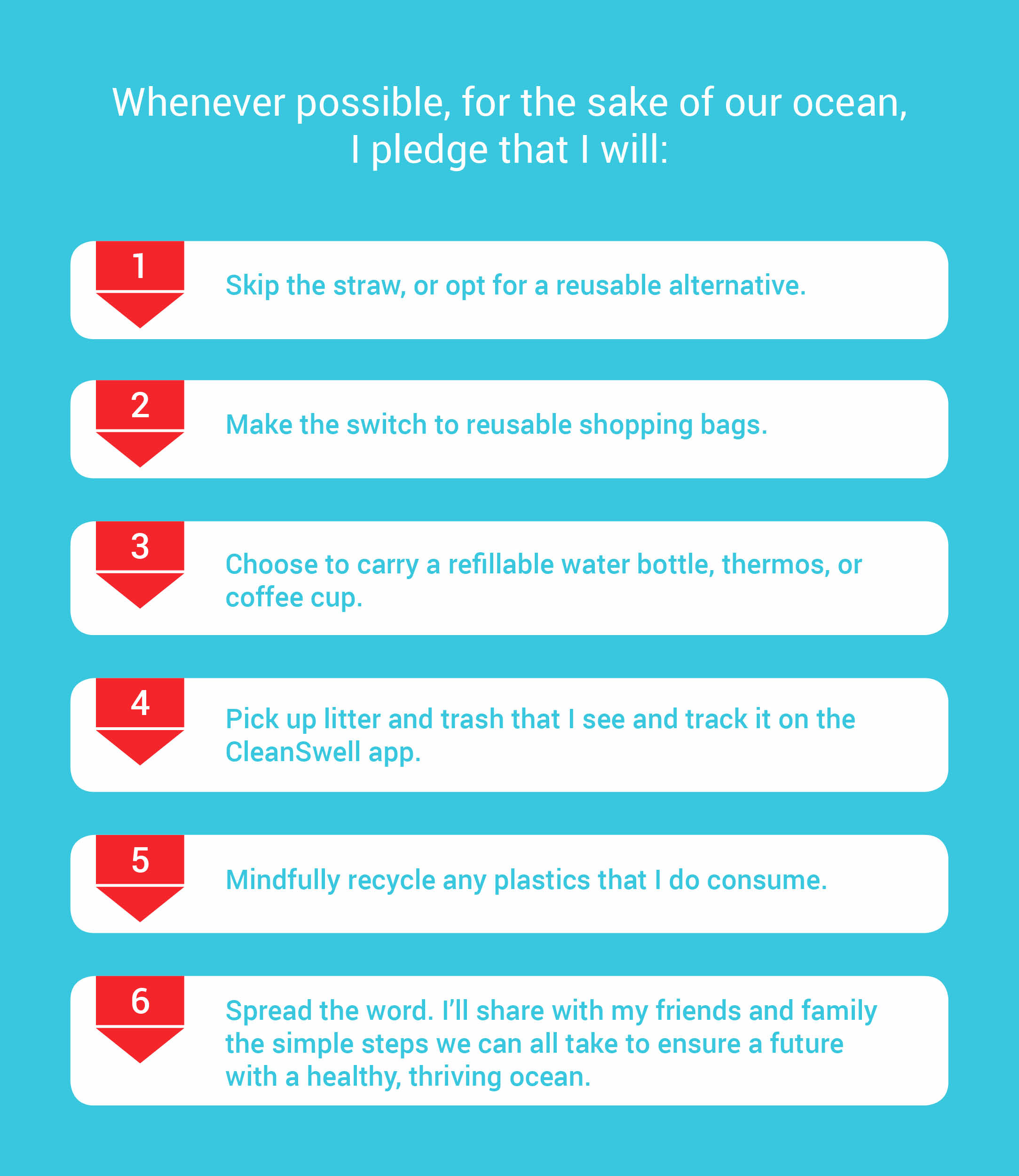 Take the pledge | Ocean Conservancy