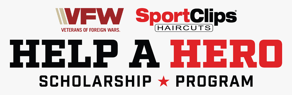 VFW and "Sport Clips Help A Hero Scholarship" program