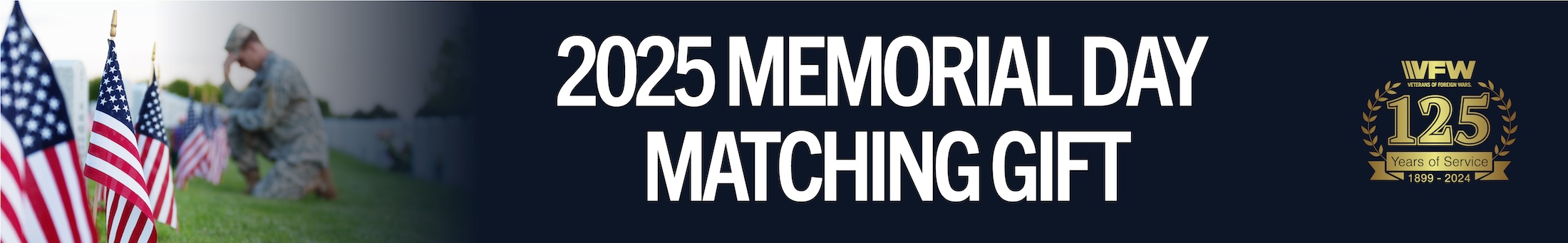 2025 Memorial Day Matching Gift