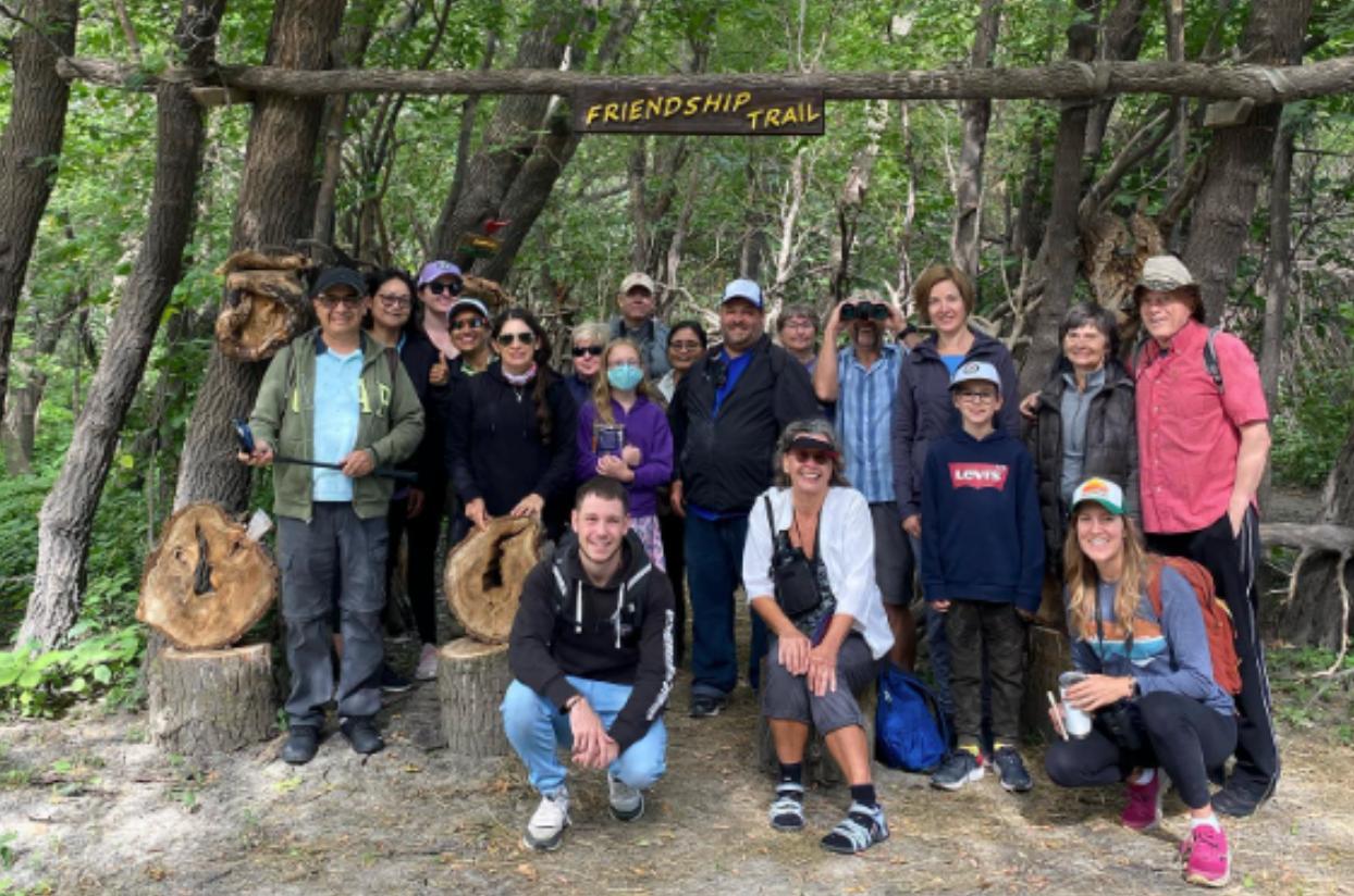 Friendship Trail Hike Participants in Sept 2022