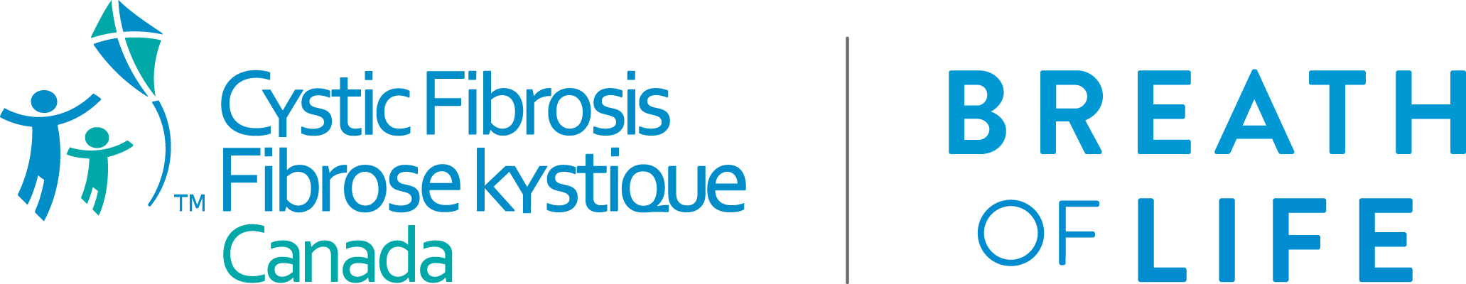 Cystic Fibrosis Canada Breathe of life logo