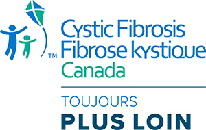 Logo de Fibrose Kystique Canada et Toujours Plus Loin.