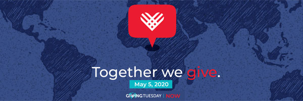 Together we Give. May 5 2020. #GivingTuesdayNow