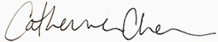 Catherine's signature