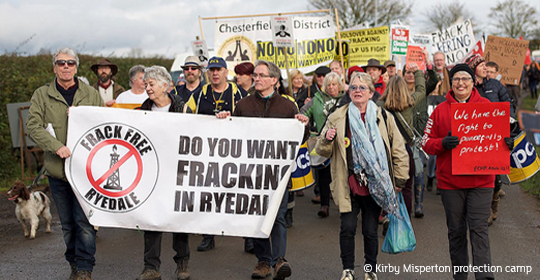 Digging up countryside