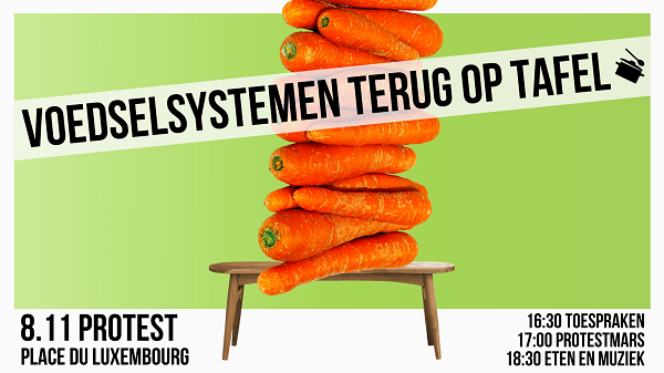 Good food Good farming flyers 