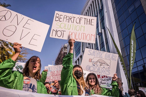 Klimaatmars in Brussels 